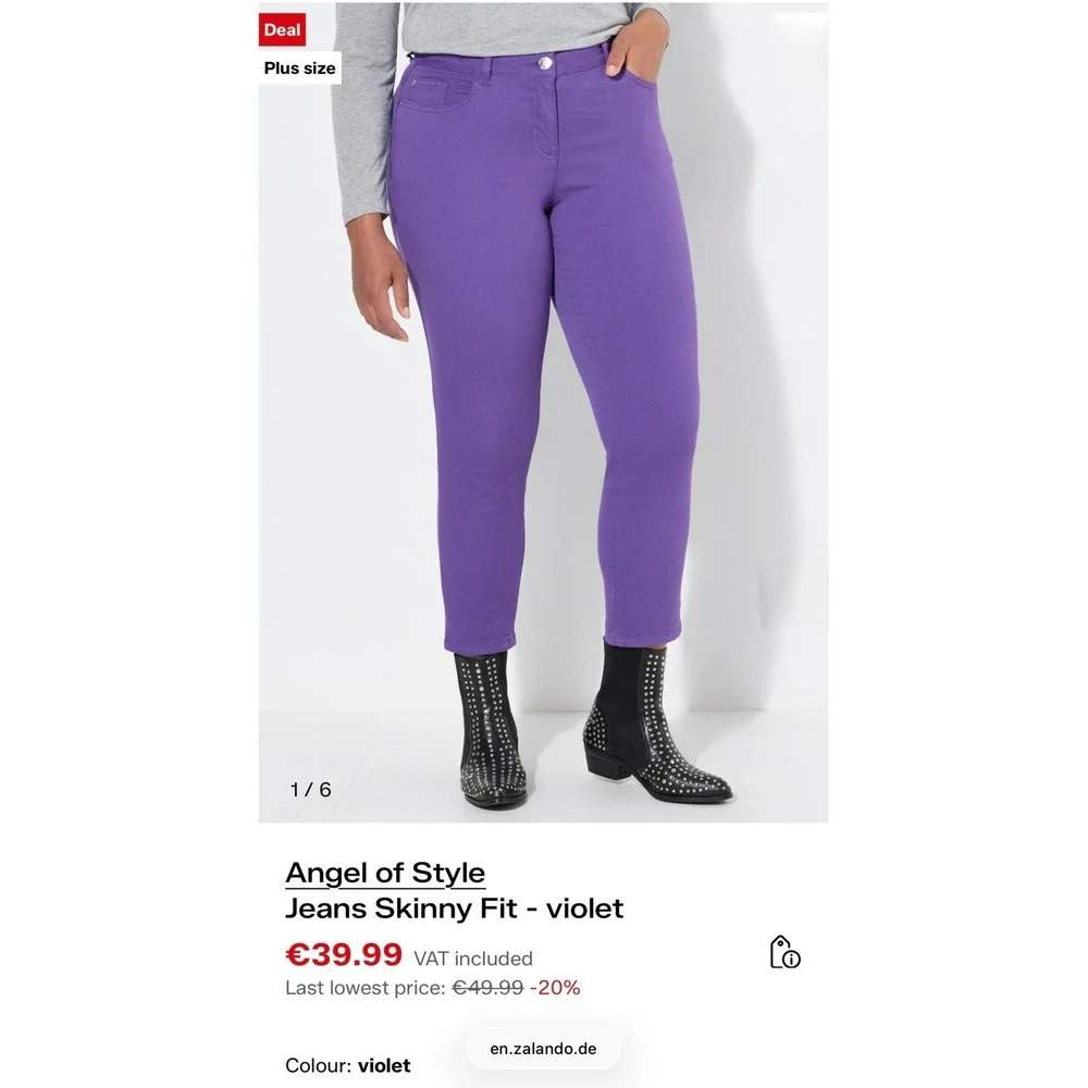 Ulla Popken vibrant violet